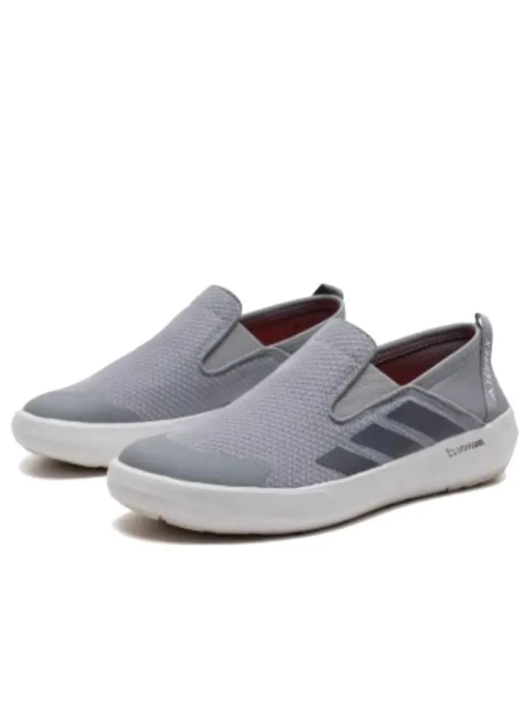 Кроссовки adidas Terrex Boat Slip On 'Grey' — изображение 3 из 5, серый