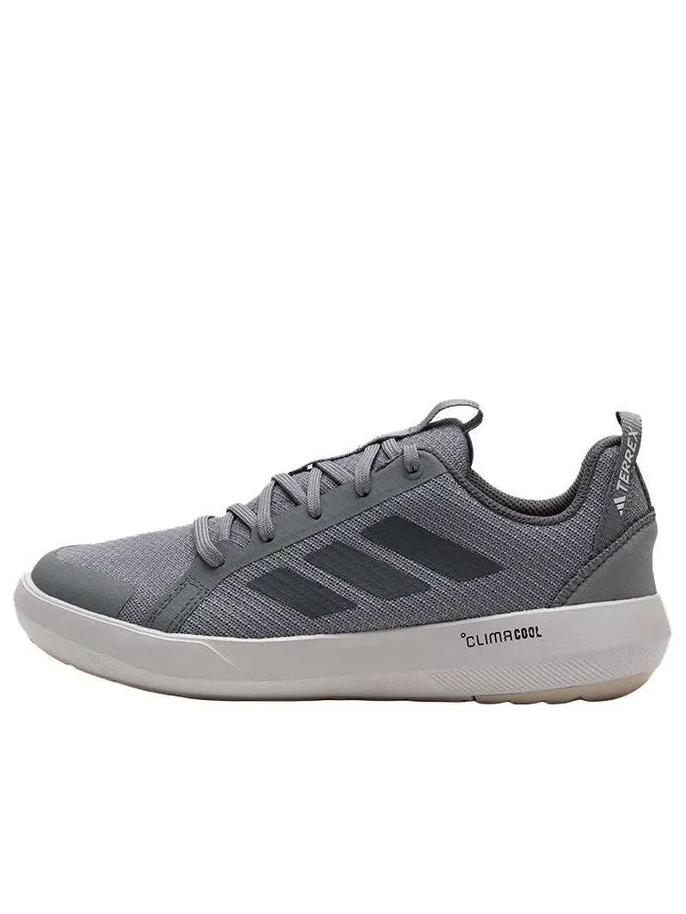 Кроссовки adidas Terrex Boat Lace Climacool 'Grey' — изображение 1 из 4, серый