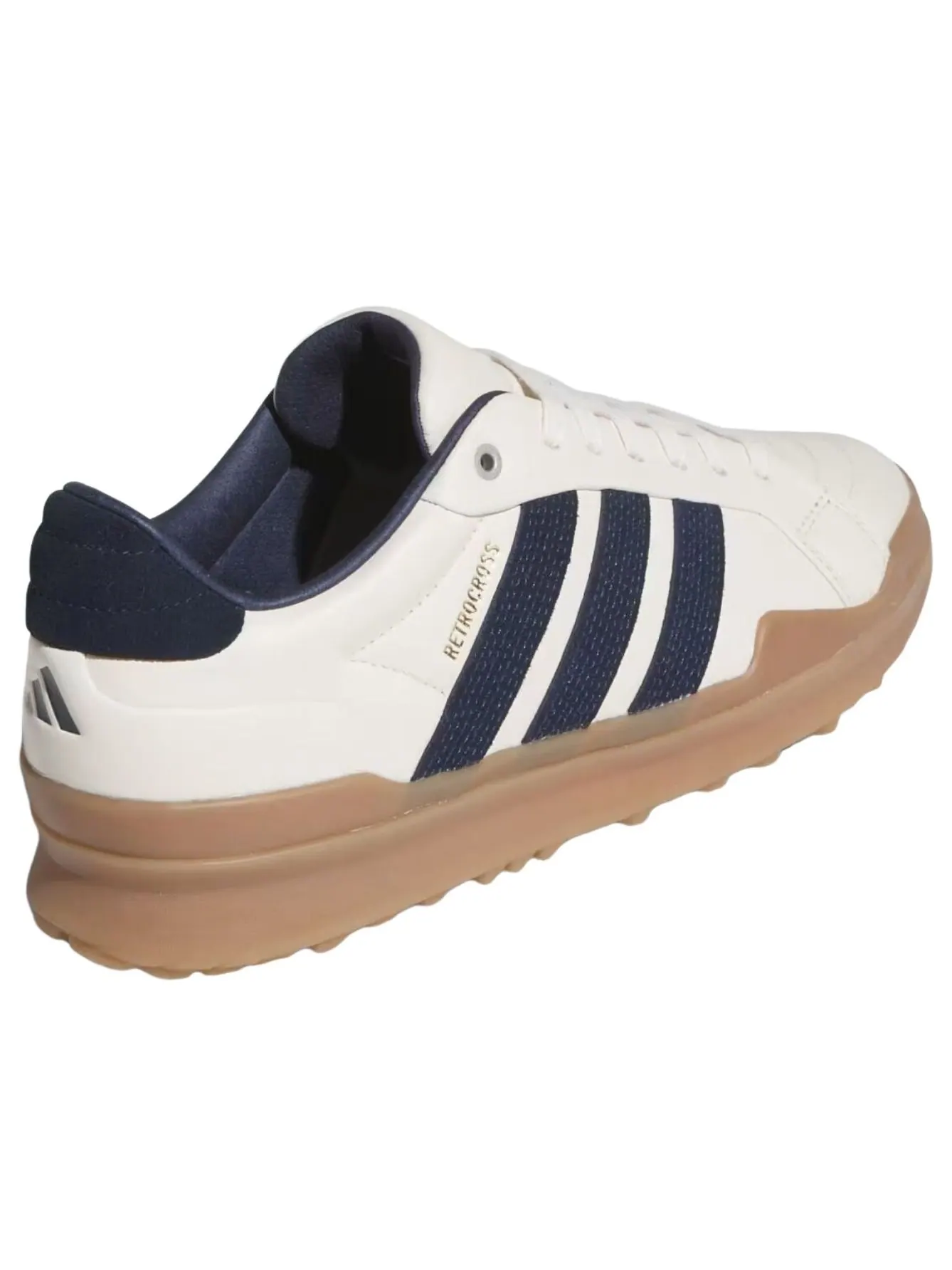 Adidas Retrocross Gripmore Spikeless 'Chalk White Collegiate Navy Gum' — изображение 3 из 6, белый/темно-синий