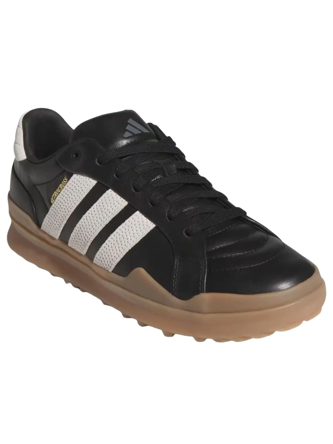 Adidas Retrocross Gripmore Spikeless 'Core Black Chalk White Gum' — изображение 2 из 6, черный/белый