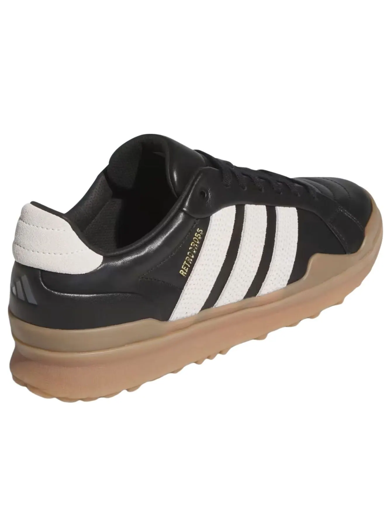 Adidas Retrocross Gripmore Spikeless 'Core Black Chalk White Gum' — изображение 3 из 6, черный/белый