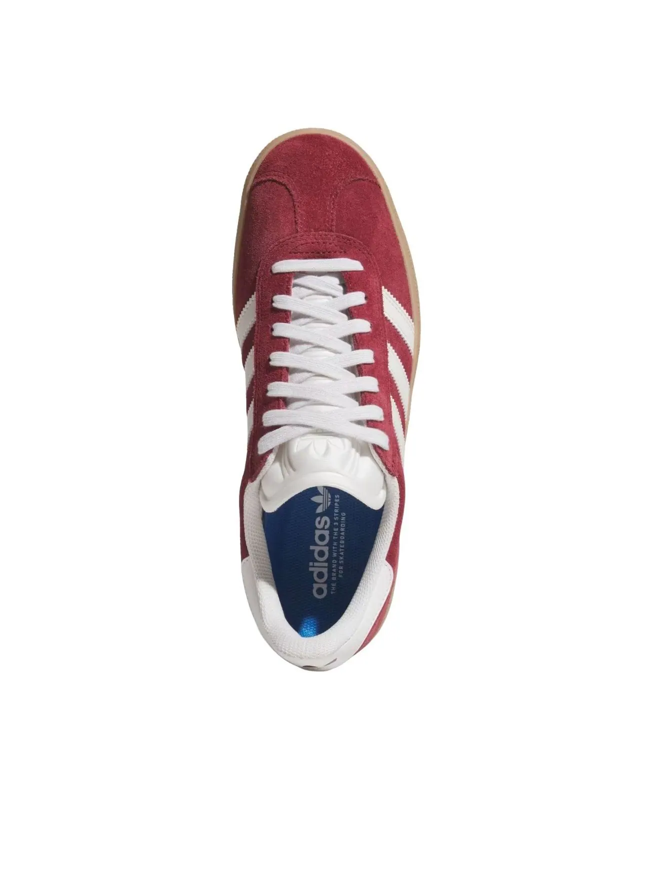 Adidas Gazelle ADV 'Shadow Red Crystal White' — изображение 2 из 5