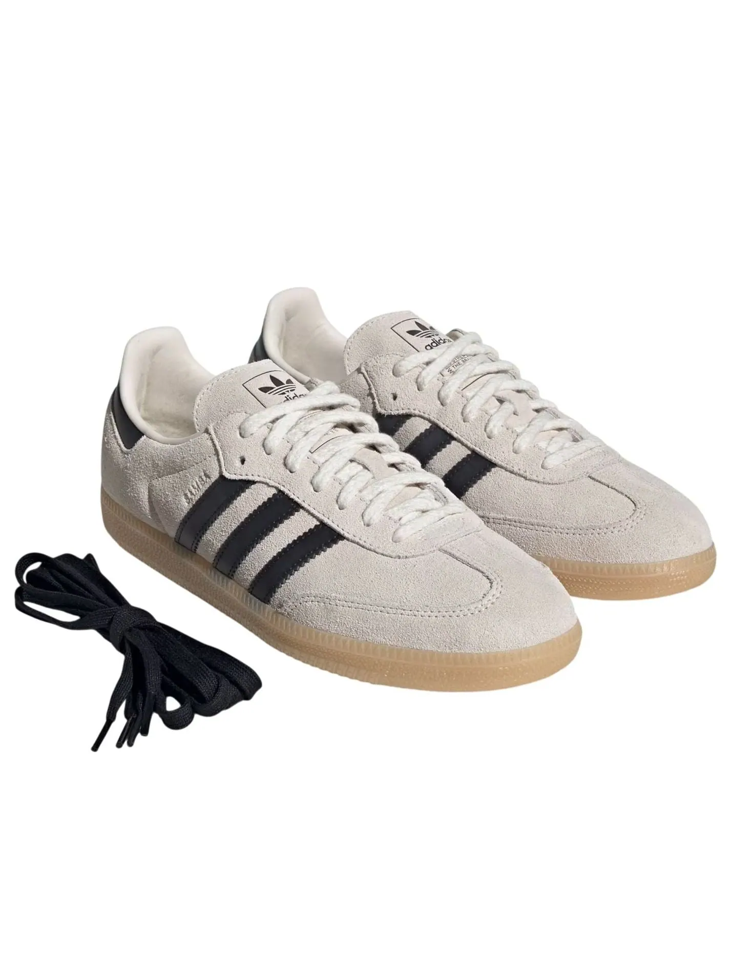 Adidas Samba OG 'Chalk White Black Gum' — изображение 2 из 6, белый/черный