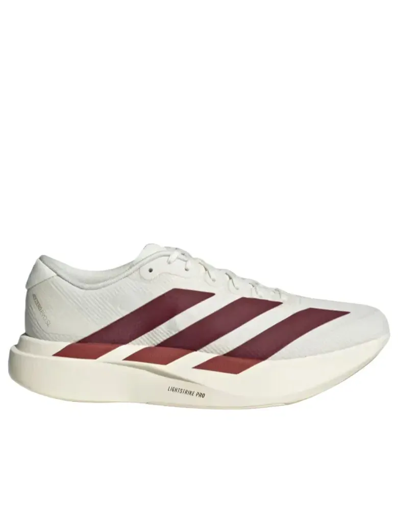 Кроссовки Adidas Adizero Evo SL 'Off White Maroon' JR2020 — изображение 6 из 6, белый