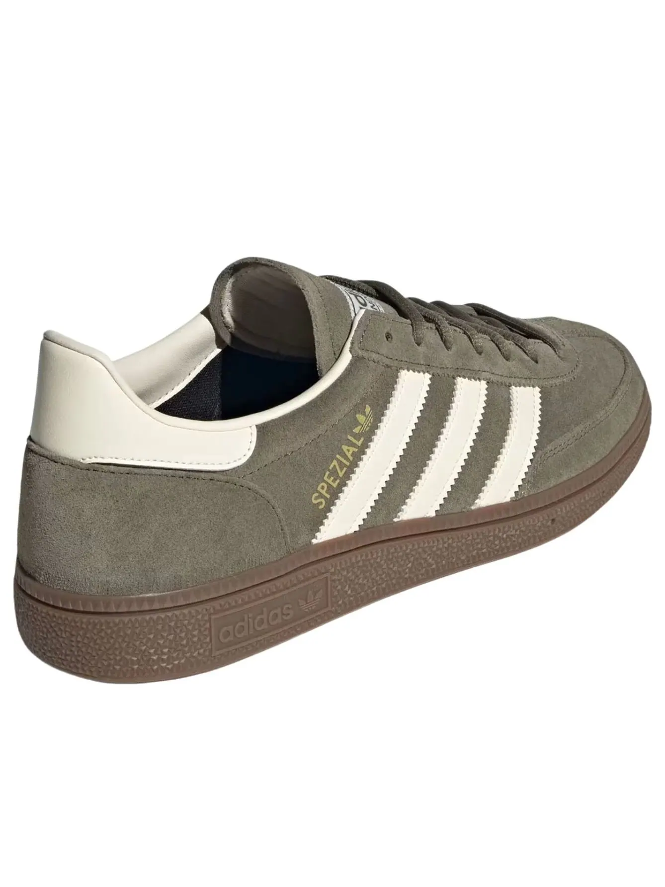 Adidas Handball Spezial 'Olive Strata Cream White' — изображение 3 из 5, оливковый/кремовый белый