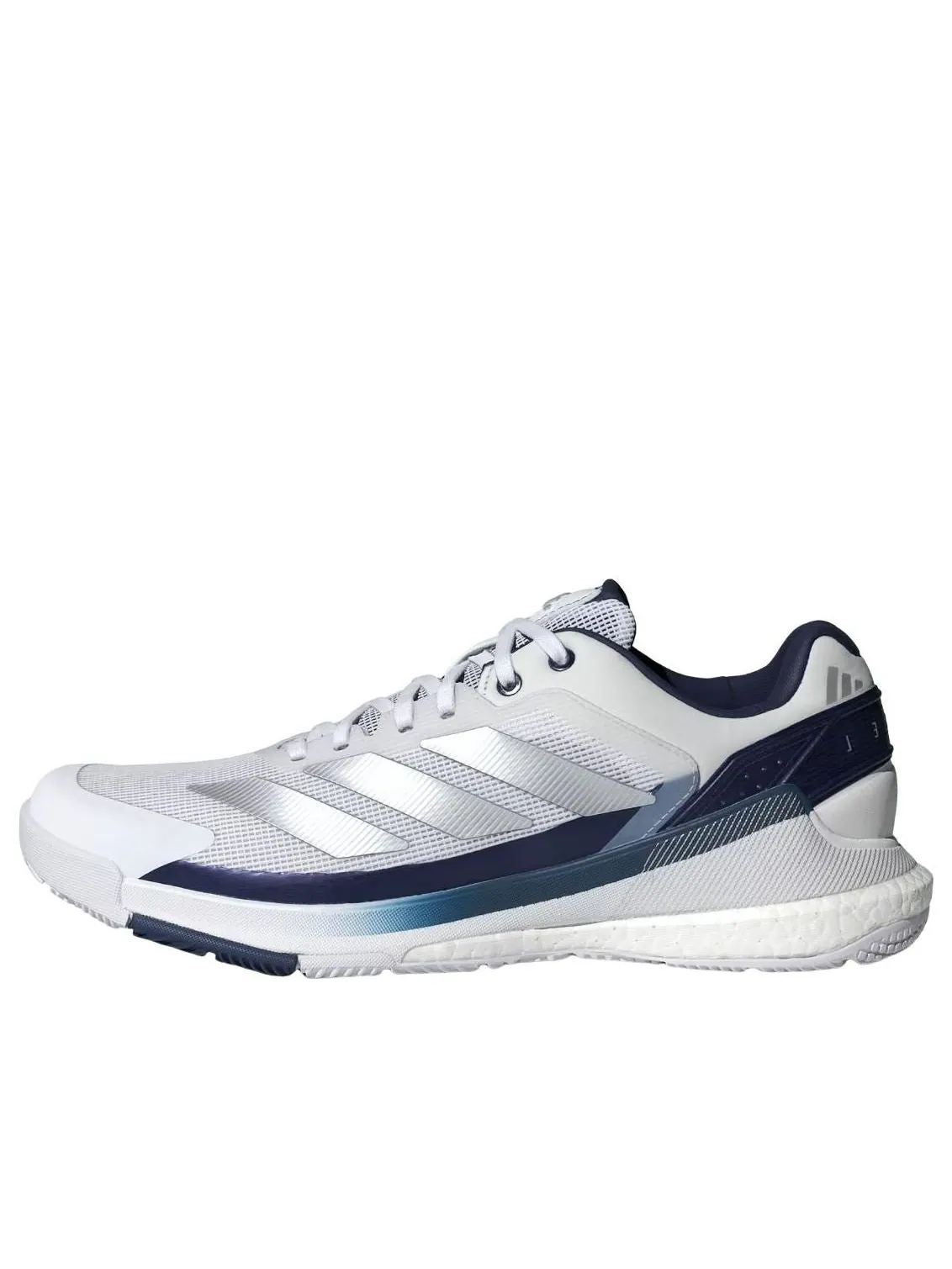 Adidas Crazyquick Boost Padel 'White Silver Dark Blue' — изображение 1 из 5