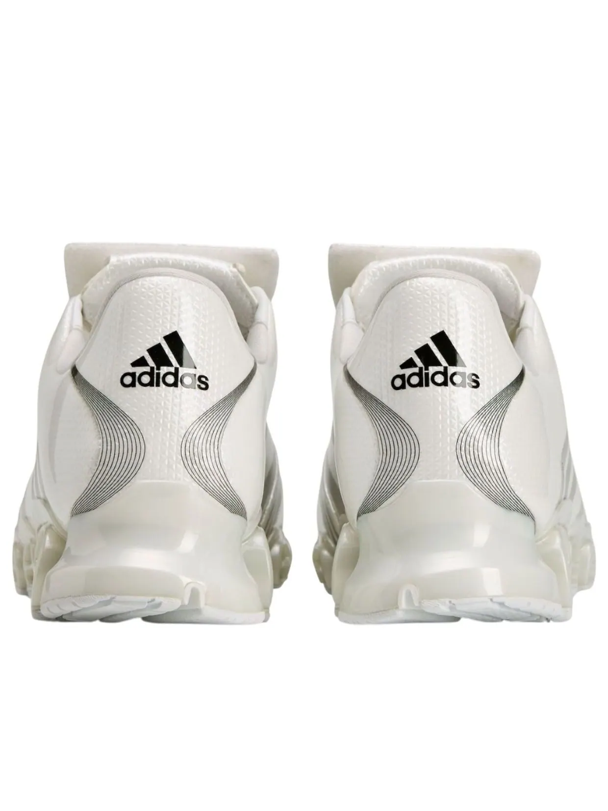 Кроссовки adidas x Slam Jam F50 Megaride 'White Silver' — изображение 6 из 6, белый