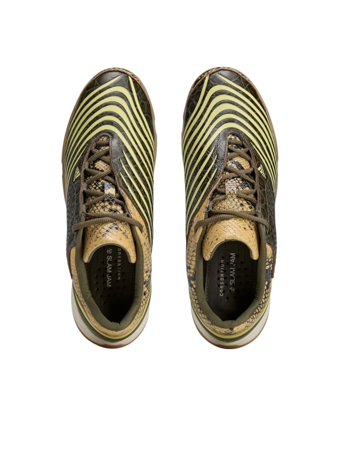 Adidas x Slam Jam F50 Sala 'Powder Yellow' — изображение 4 из 6, желтый//темный