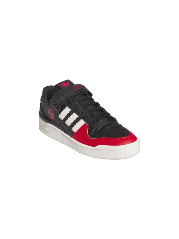 Кроссовки x marvel forum низкие Adidas — изображение 3 из 4, черный/белый/красный
