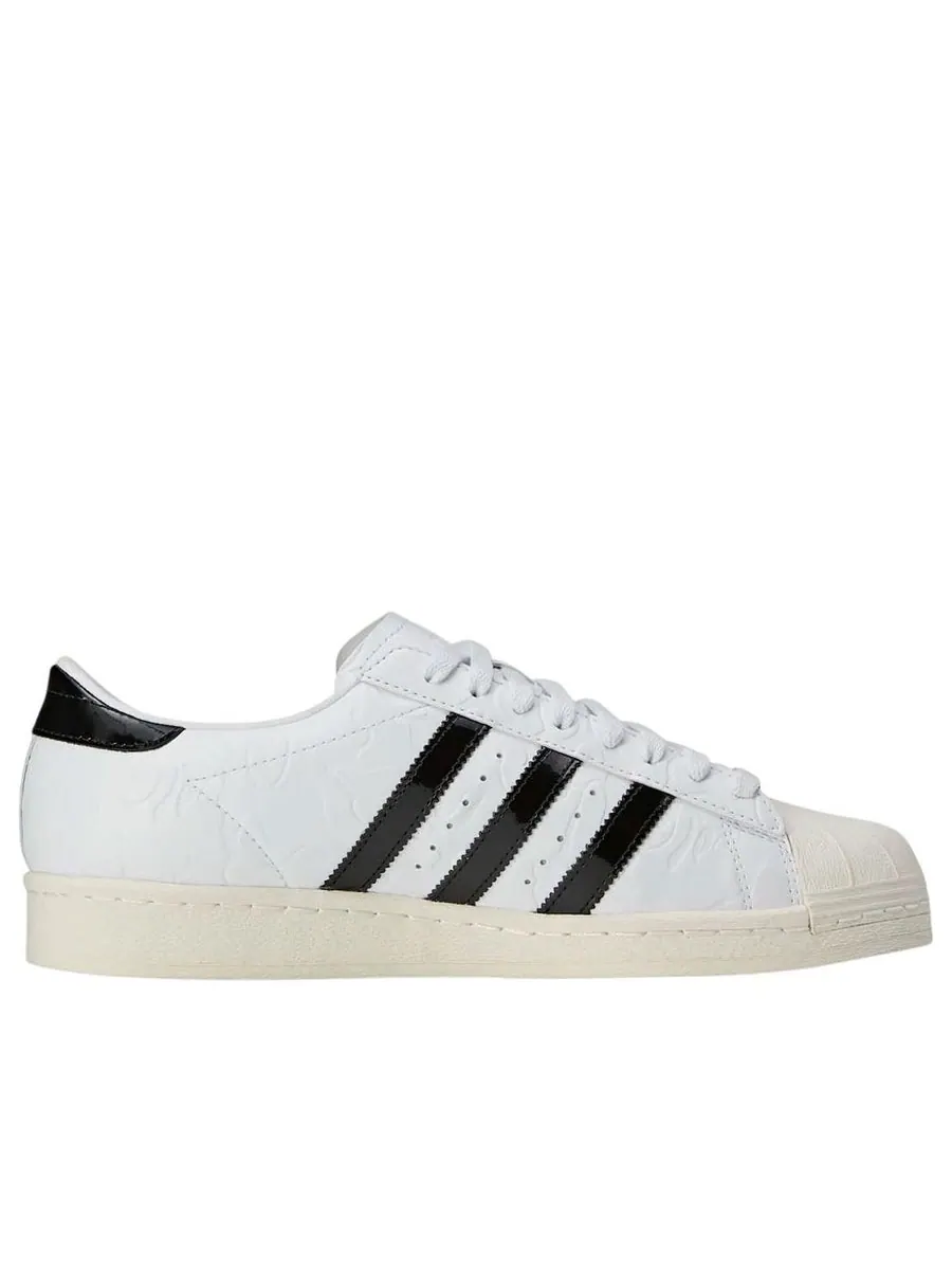 Кроссовки adidas x A Bathing Ape Superstar Vintage 'White Black' — изображение 2 из 5, белый