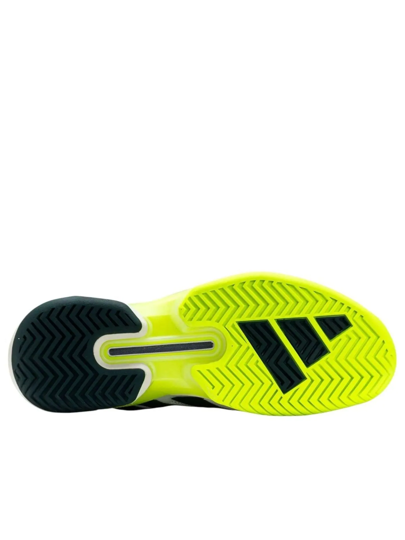 Кроссовки Adidas Adizero Ubersonic 5 Tennis 'White Aurora Ivy Lucid Lemon' — изображение 4 из 4, белый