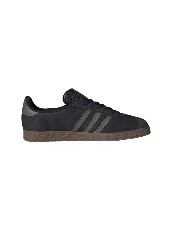 Кроссовки gazelle gtx 'black utility grey gum' Adidas — изображение 2 из 4, черный/серый