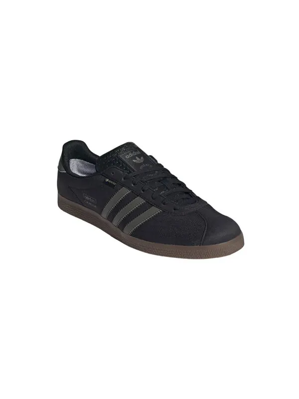 Кроссовки gazelle gtx 'black utility grey gum' Adidas — изображение 3 из 4, черный/серый