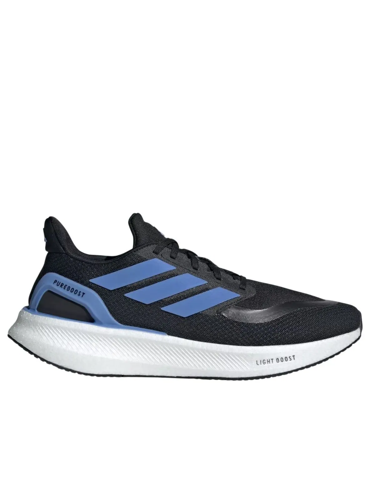 Кроссовки adidas Pureboost 5 'Black Blue Fusion White' — изображение 2 из 6, черный