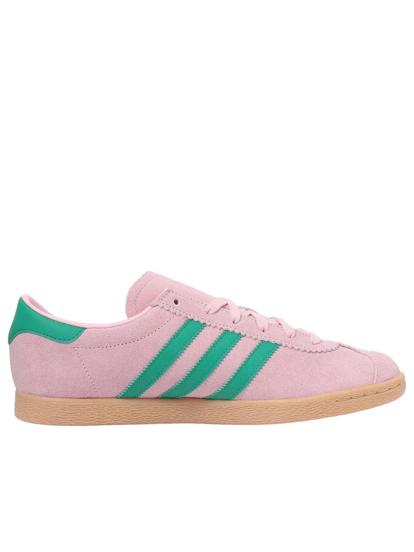 Мужские кроссовки с замшевым верхом Stadt Pink Green Adidas — изображение 6 из 6, розовый