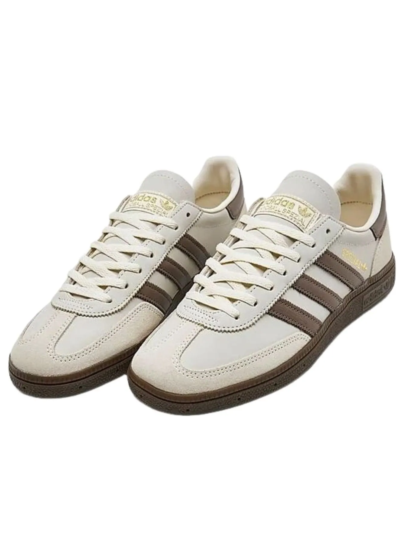 (WMNS) Adidas Handball Spezial 'Brown Cream White' — изображение 2 из 5