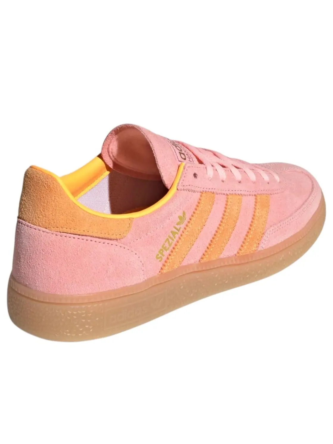 (WMNS) Adidas Handball Spezial Glow Pink — изображение 3 из 5, розовый/оранжевый