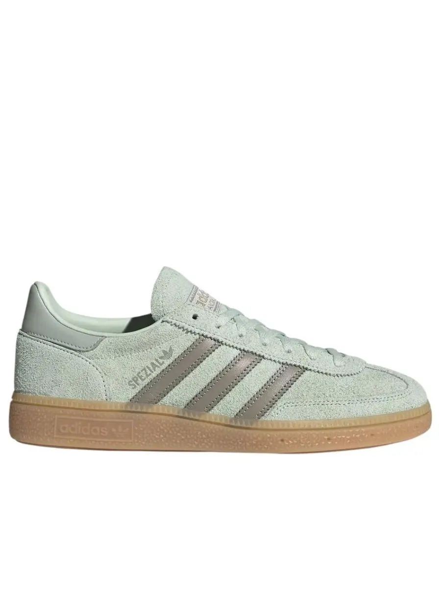 Кроссовки (WMNS) adidas Handball Spezial 'Linen Green Silver Pebble' — изображение 2 из 5, зеленый