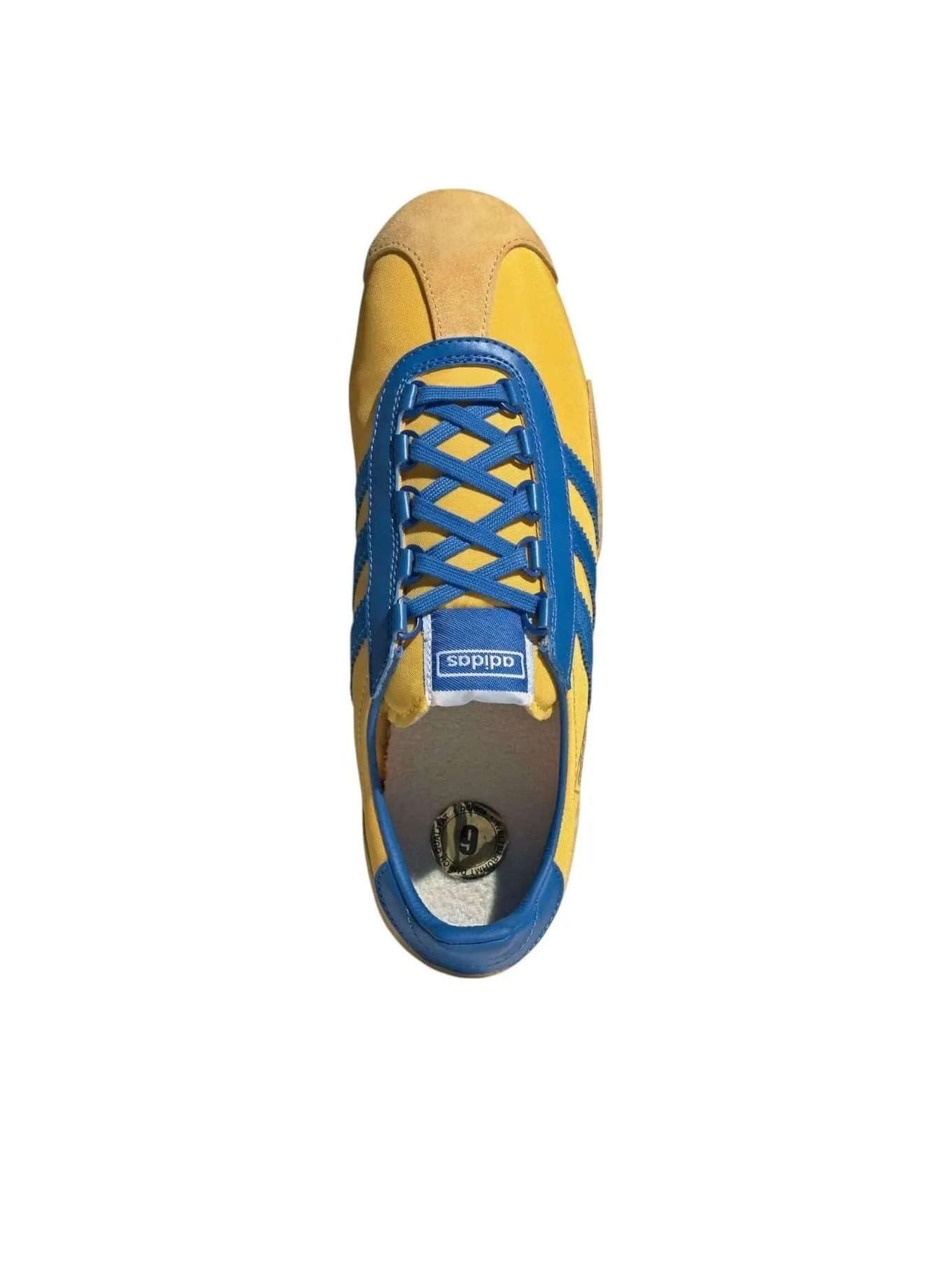 Adidas SL 72 PT 'Bold Gold Bright Royal Blue' — изображение 4 из 5, золотистый/яркий/синий