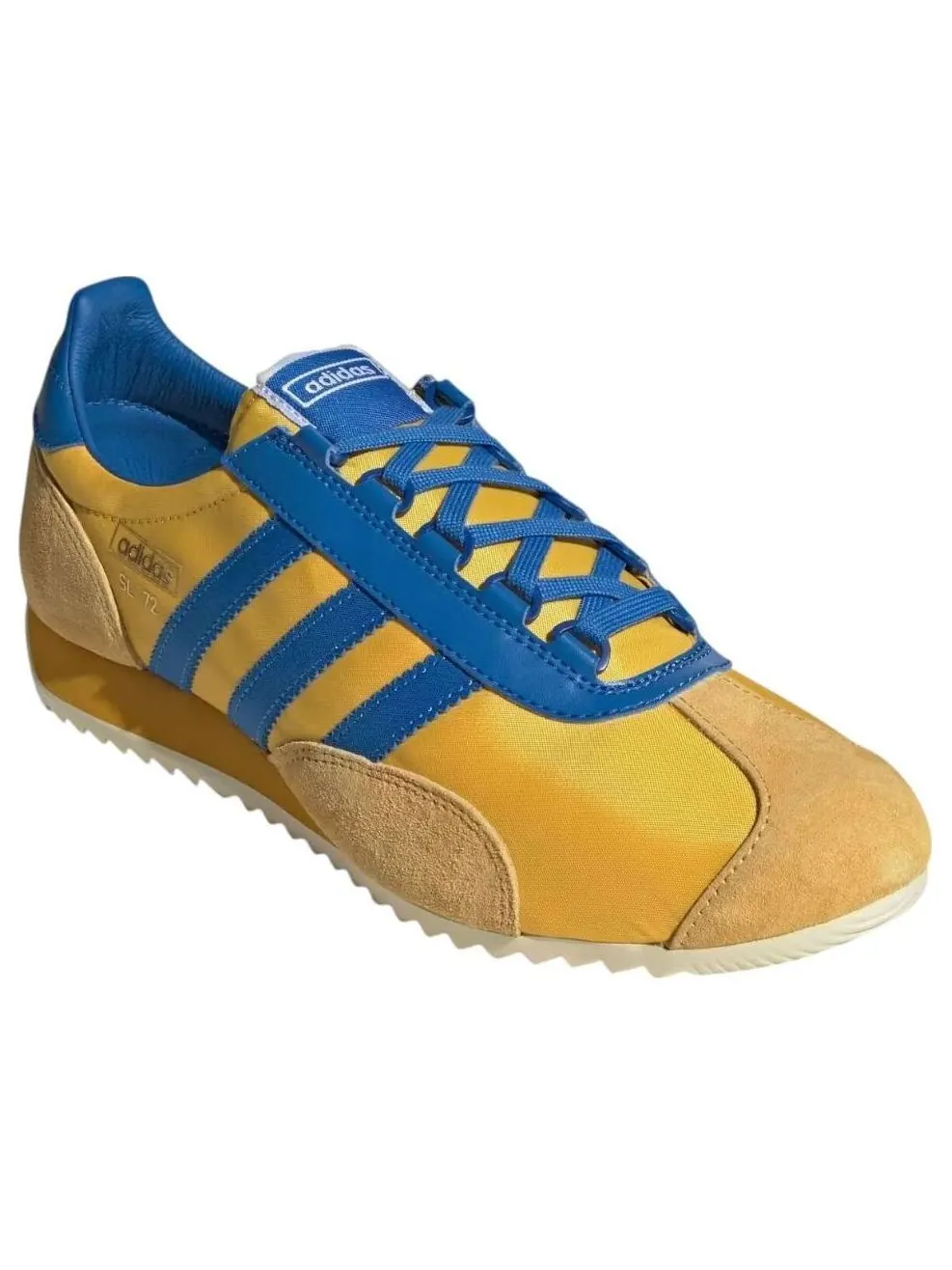 Кроссовки adidas SL 72 PT 'Bold Gold Bright Royal Blue' — изображение 3 из 5, желтый