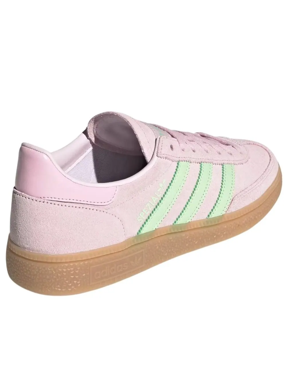 Кроссовки (WMNS) adidas Handball Spezial 'Pink Green Spark Gum' — изображение 4 из 5, розовый