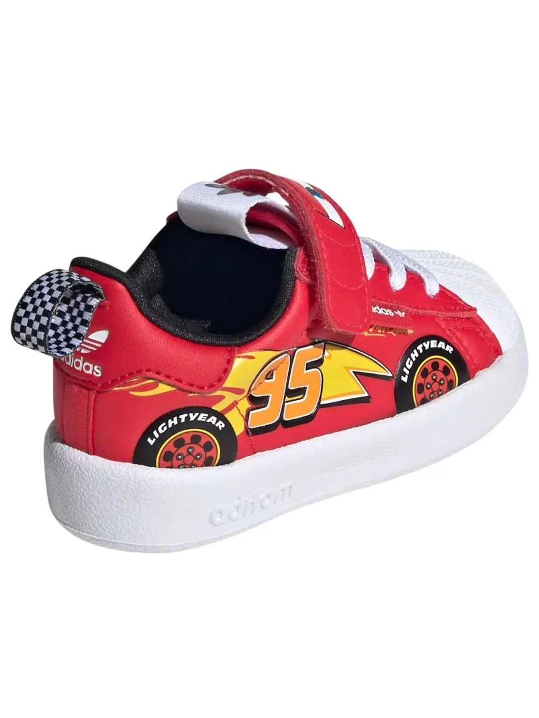 (TD) Adidas Adidas Pixar Cars Adifom Superstar 360 'Pure Ruby Cloud White' — изображение 6 из 6, белый