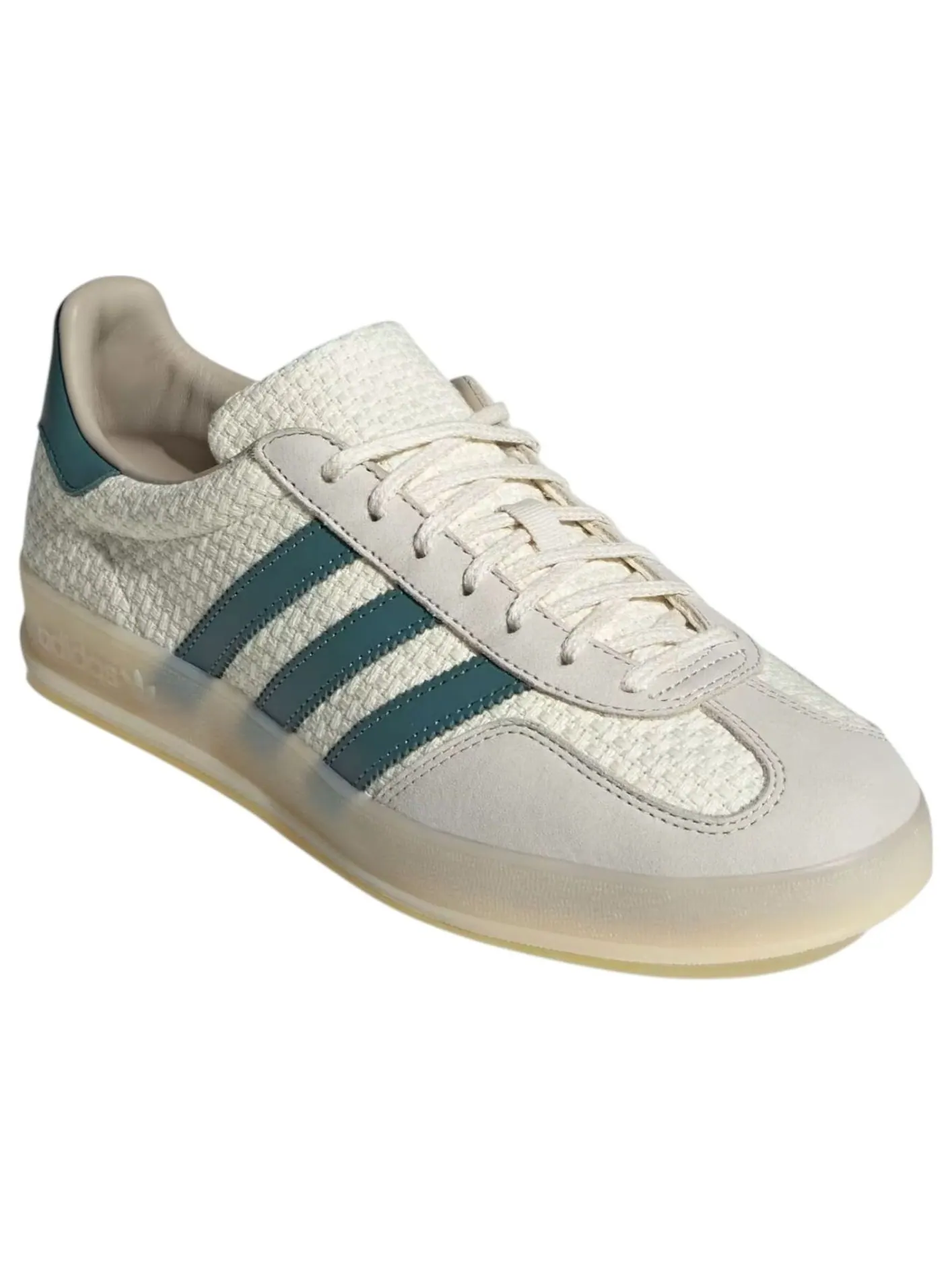 Кроссовки adidas Gazelle Indoor 'Cream White Preloved Teal' — изображение 2 из 5, белый
