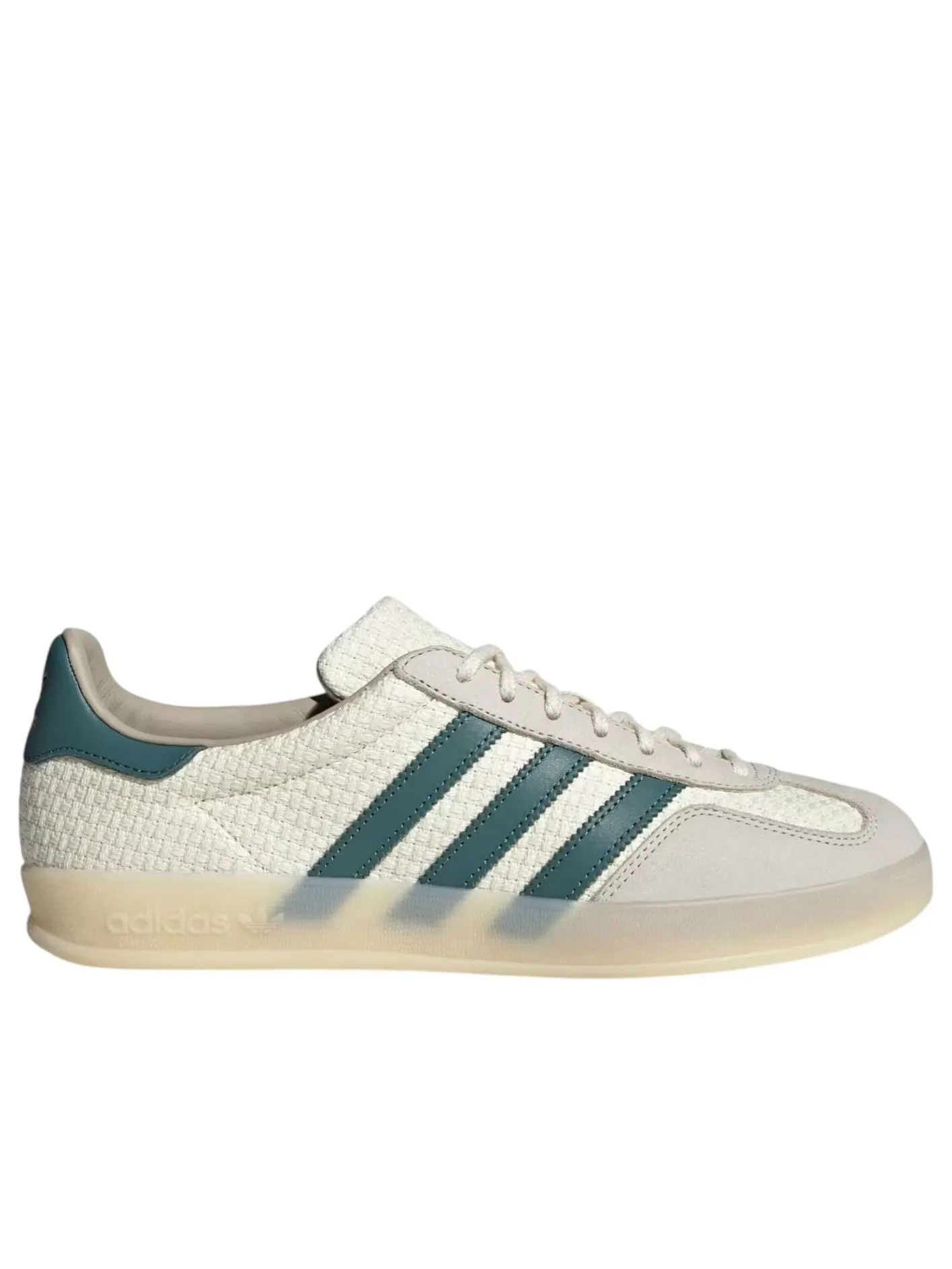 Кроссовки adidas Gazelle Indoor 'Cream White Preloved Teal' — изображение 5 из 5, белый