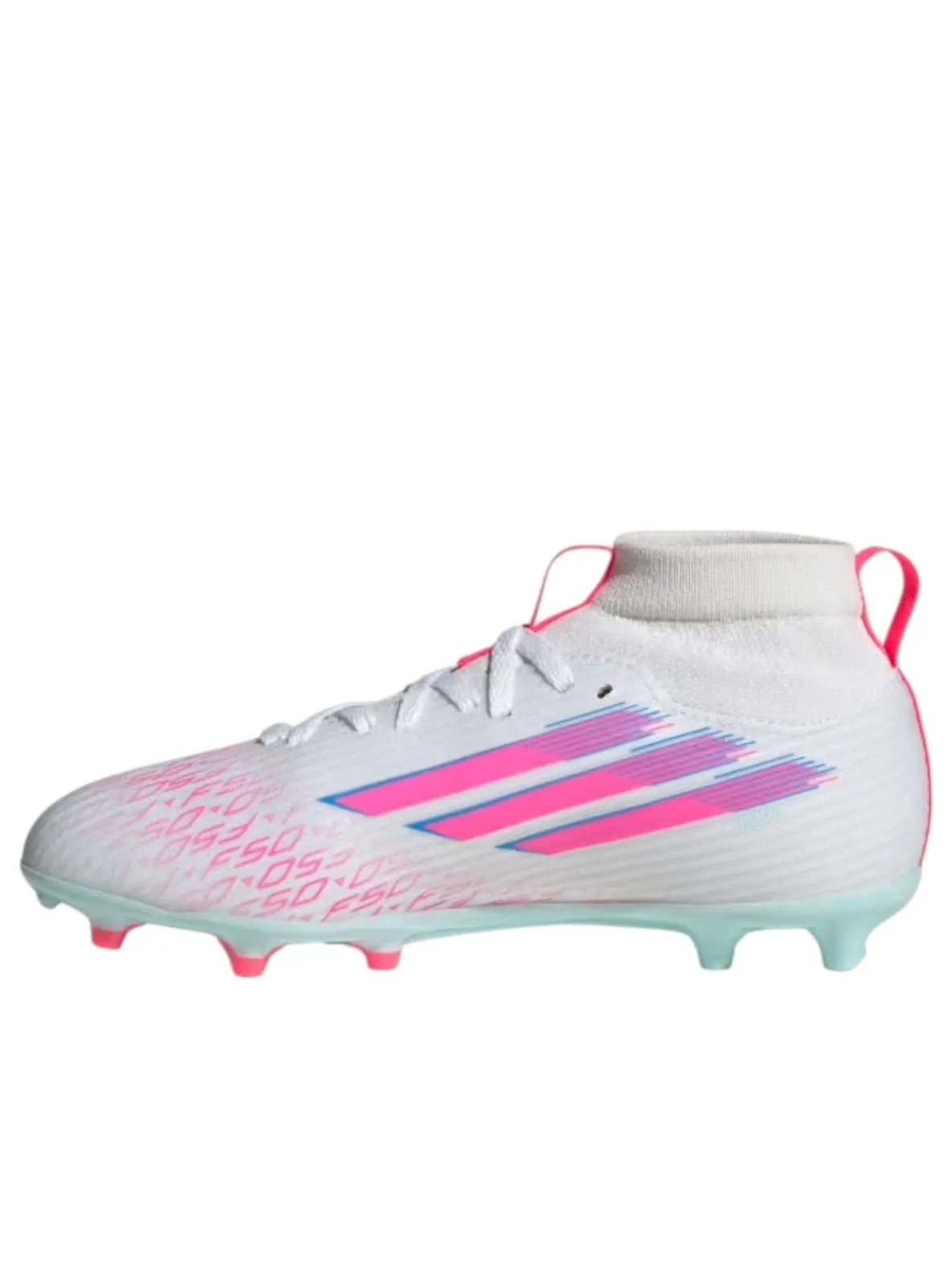 Adidas Adizero F50 League FG AG J 'Sparkfusion Pack' — изображение 1 из 6, белый/розовый/белый