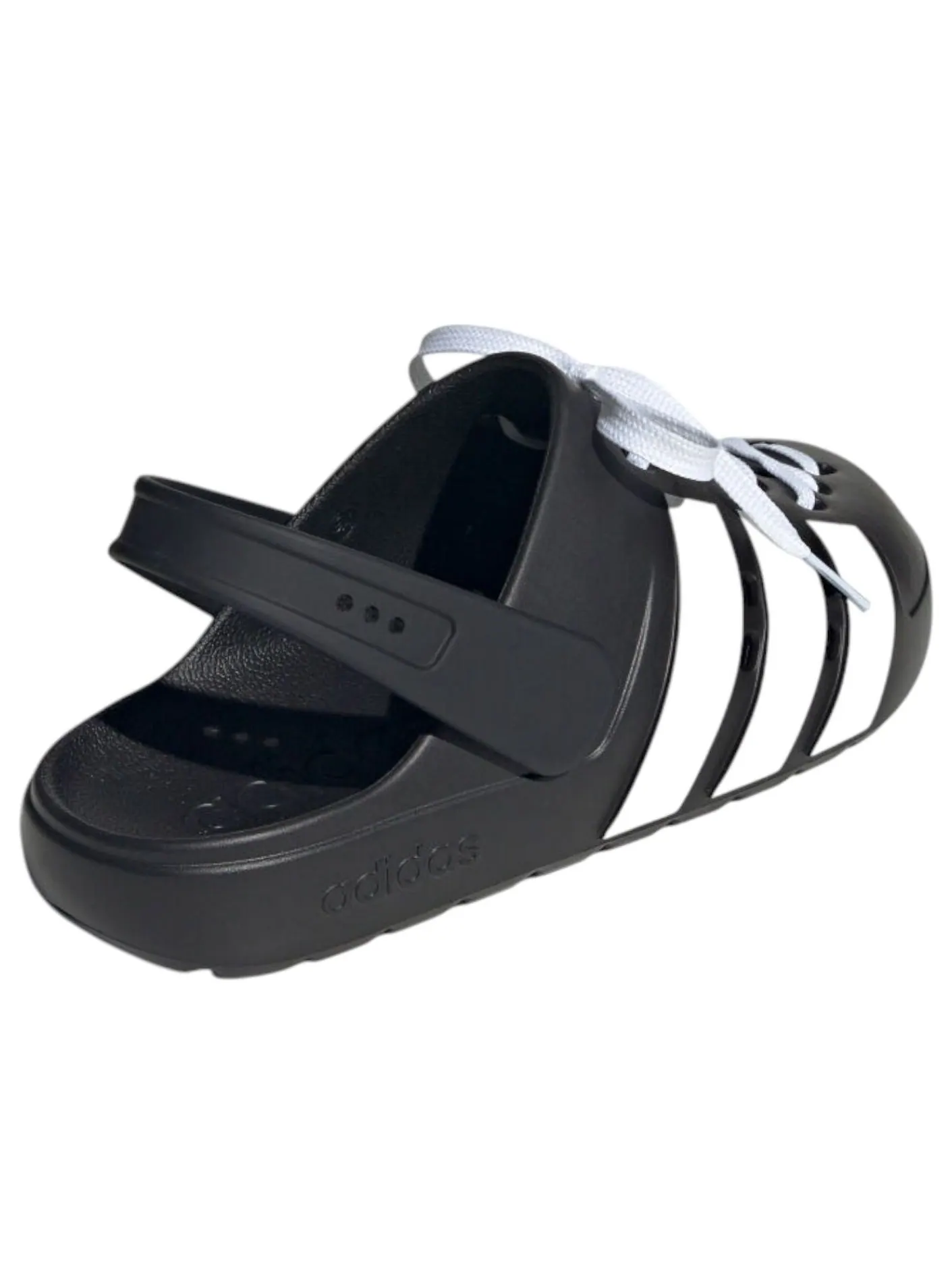 Сабо Adidas Adilette 'Черно-белые' — изображение 3 из 6, черный/белый