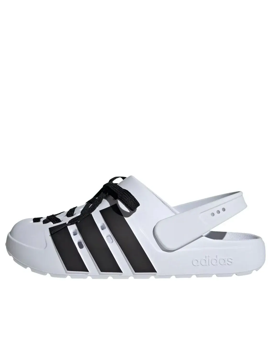 Сабо Adidas Adilette Clog 2.0 'White Black' — изображение 1 из 5, белый