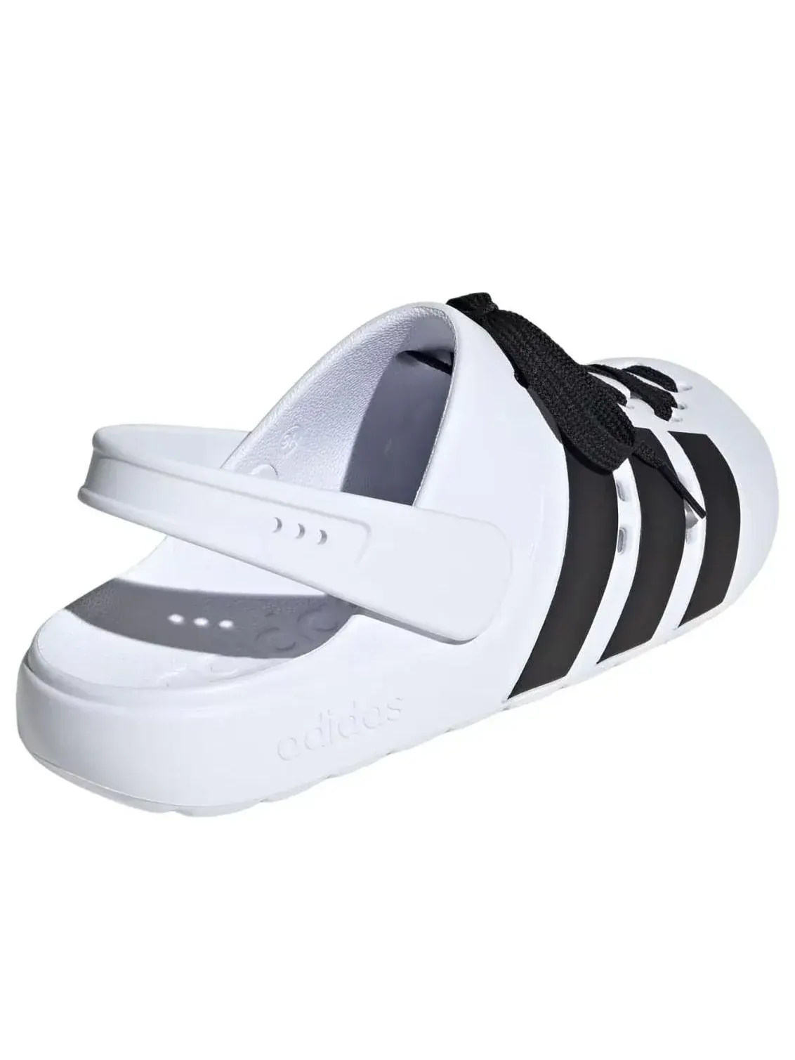 Сабо Adidas Adilette Clog 2.0 'White Black' — изображение 5 из 5, белый