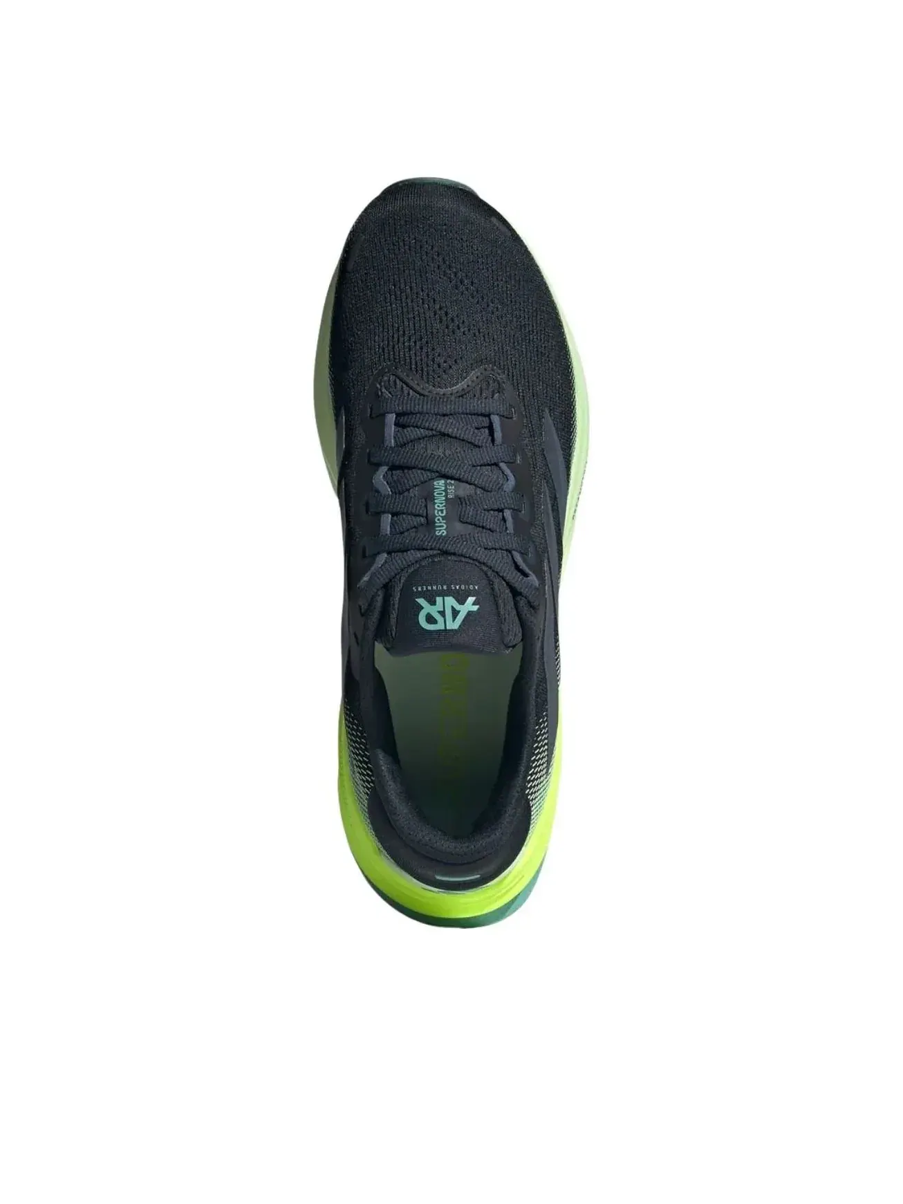 Кроссовки (WMNS) Adidas Supernova Rise 2 'Aurora Ink Semi Green' — изображение 2 из 5, черный