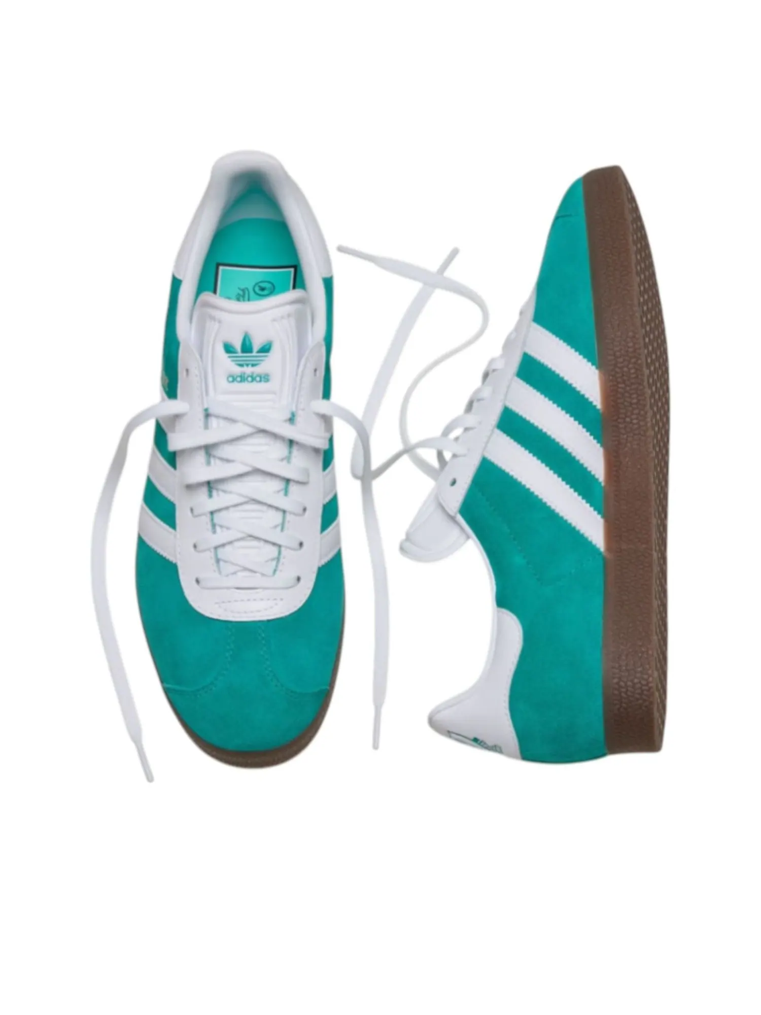 Кроссовки adidas x Real Madrid Gazelle 'Sea Green' — изображение 2 из 5, зеленый