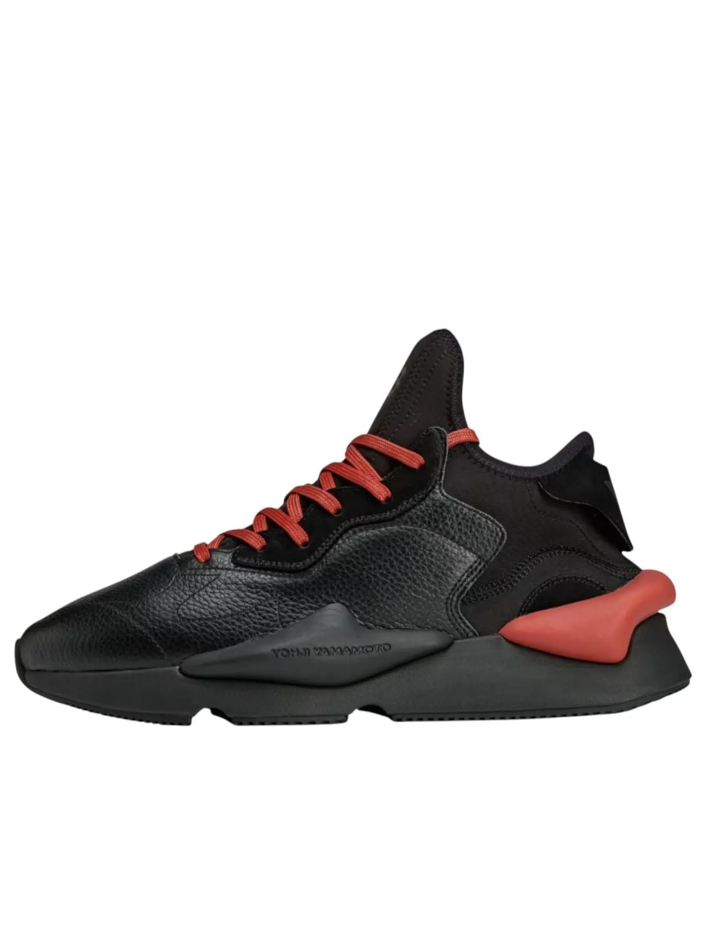 Кроссовки adidas Y-3 Kaiwa 'Black Tribe Orange' — изображение 1 из 6, черный