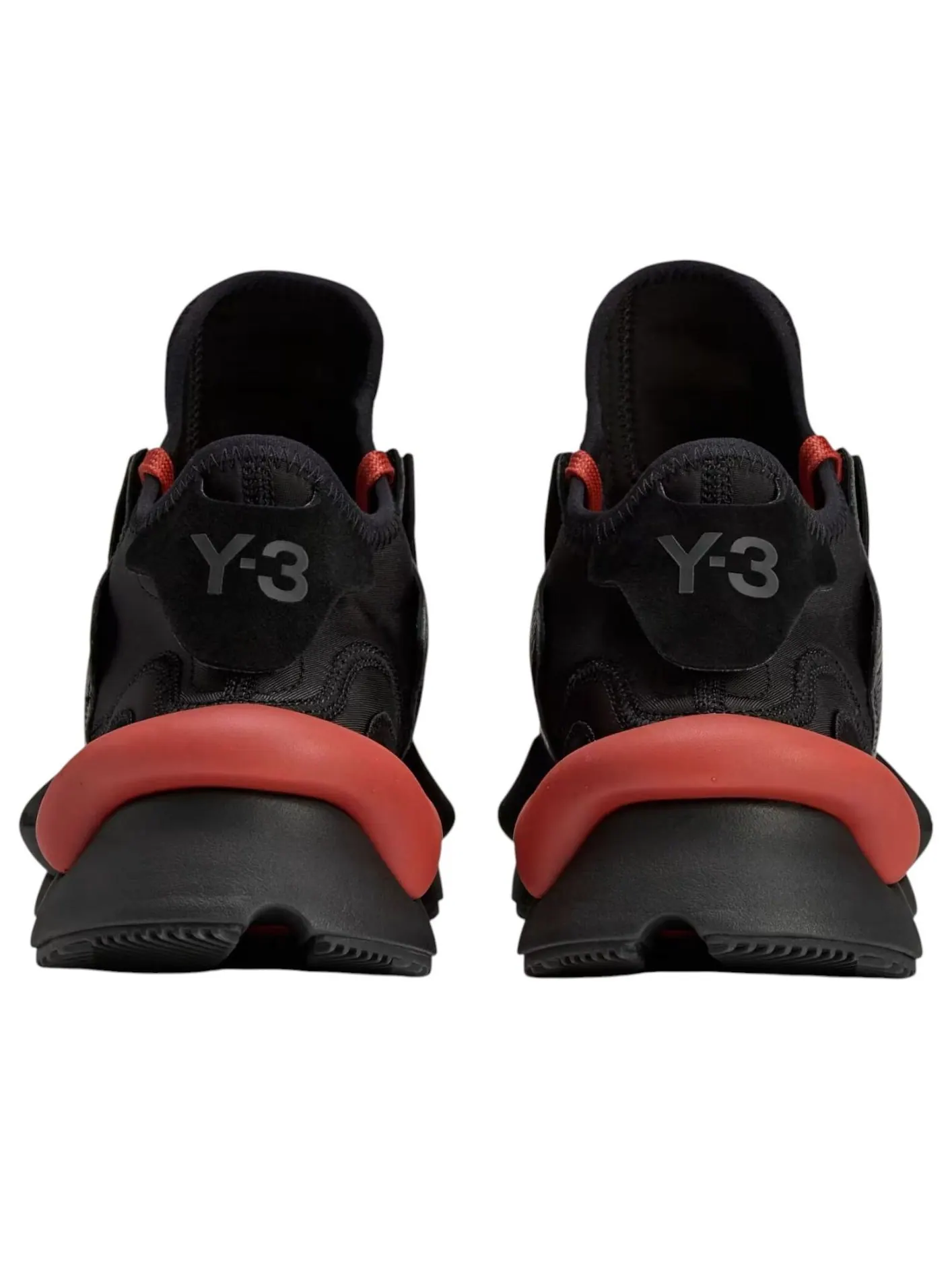 Кроссовки adidas Y-3 Kaiwa 'Black Tribe Orange' — изображение 4 из 6, черный