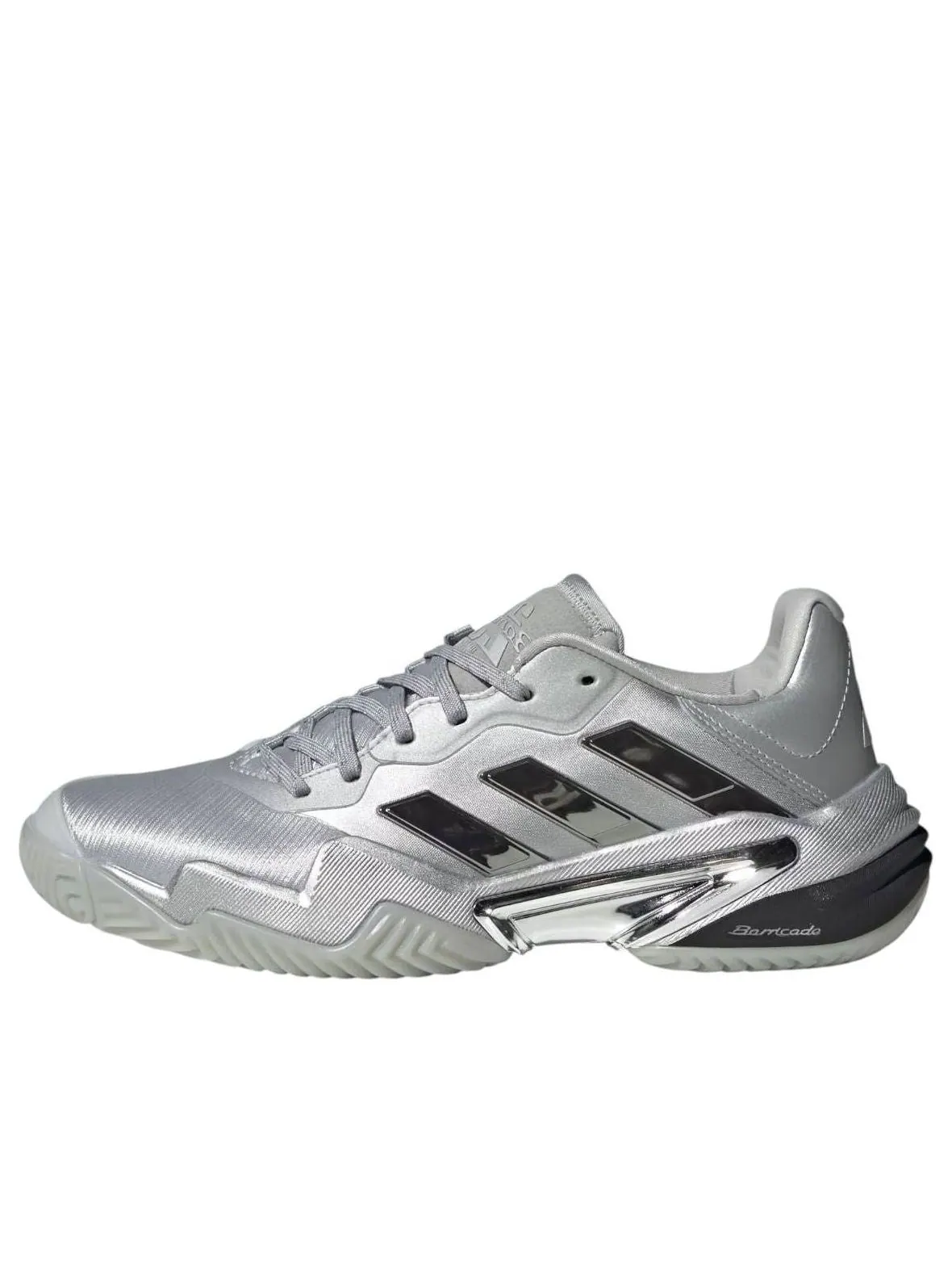 Кроссовки (WMNS) adidas Barricade 13 Tennis 'Silver Metallic Dash Grey' — изображение 1 из 4, серебряный