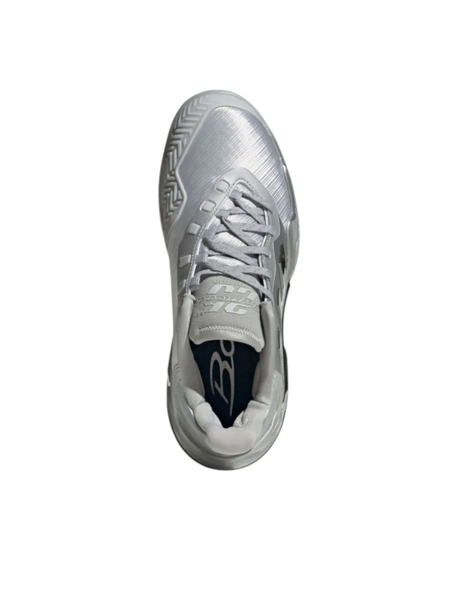 Кроссовки (WMNS) adidas Barricade 13 Tennis 'Silver Metallic Dash Grey' — изображение 3 из 4, серебряный