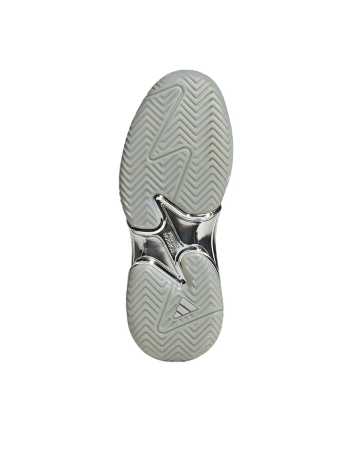 Кроссовки (WMNS) adidas Barricade 13 Tennis 'Silver Metallic Dash Grey' — изображение 4 из 4, серебряный