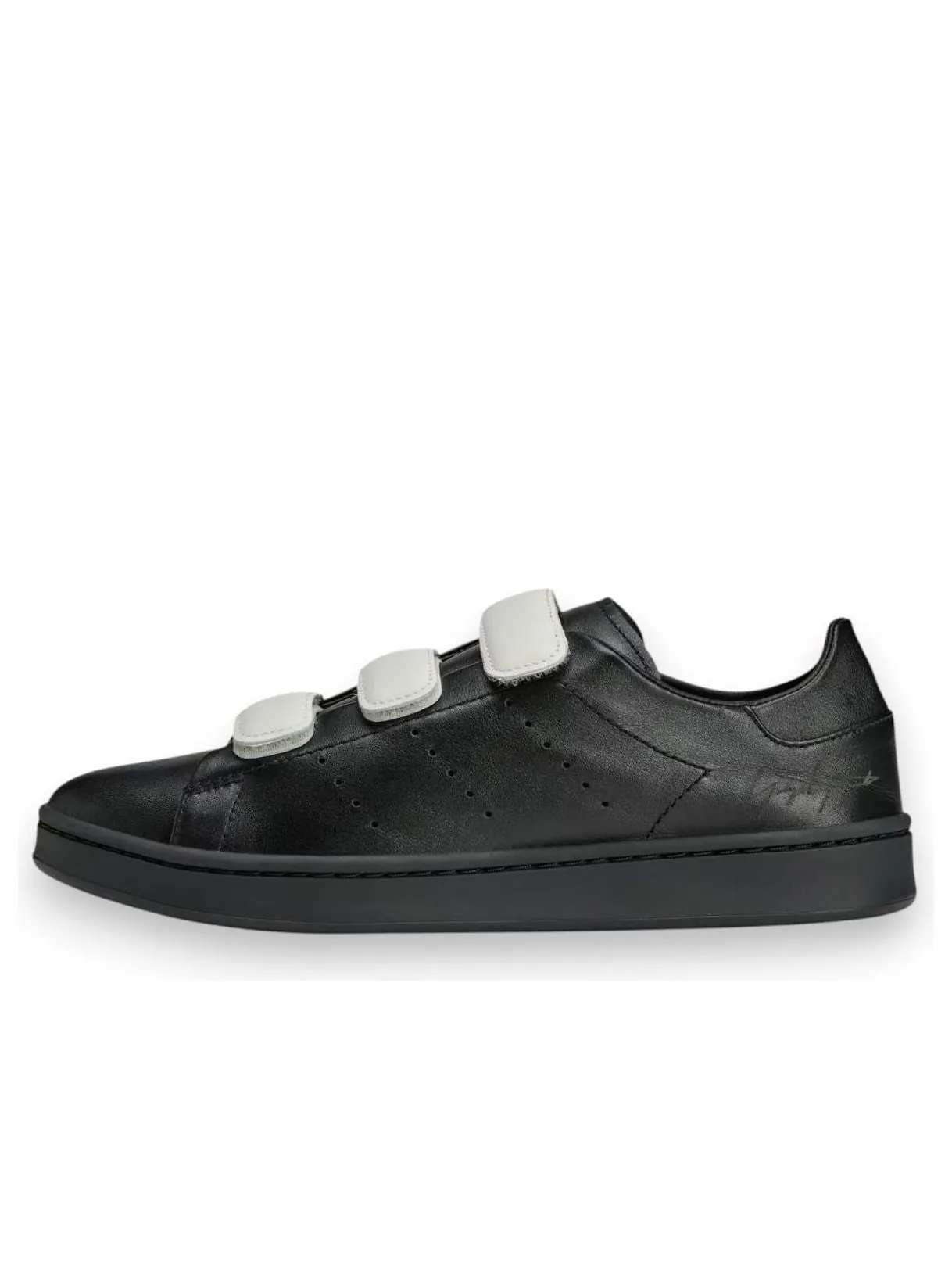 Кроссовки adidas Y-3 Stan Smith Velcro 'Black Orbit Grey' — изображение 1 из 5, черный