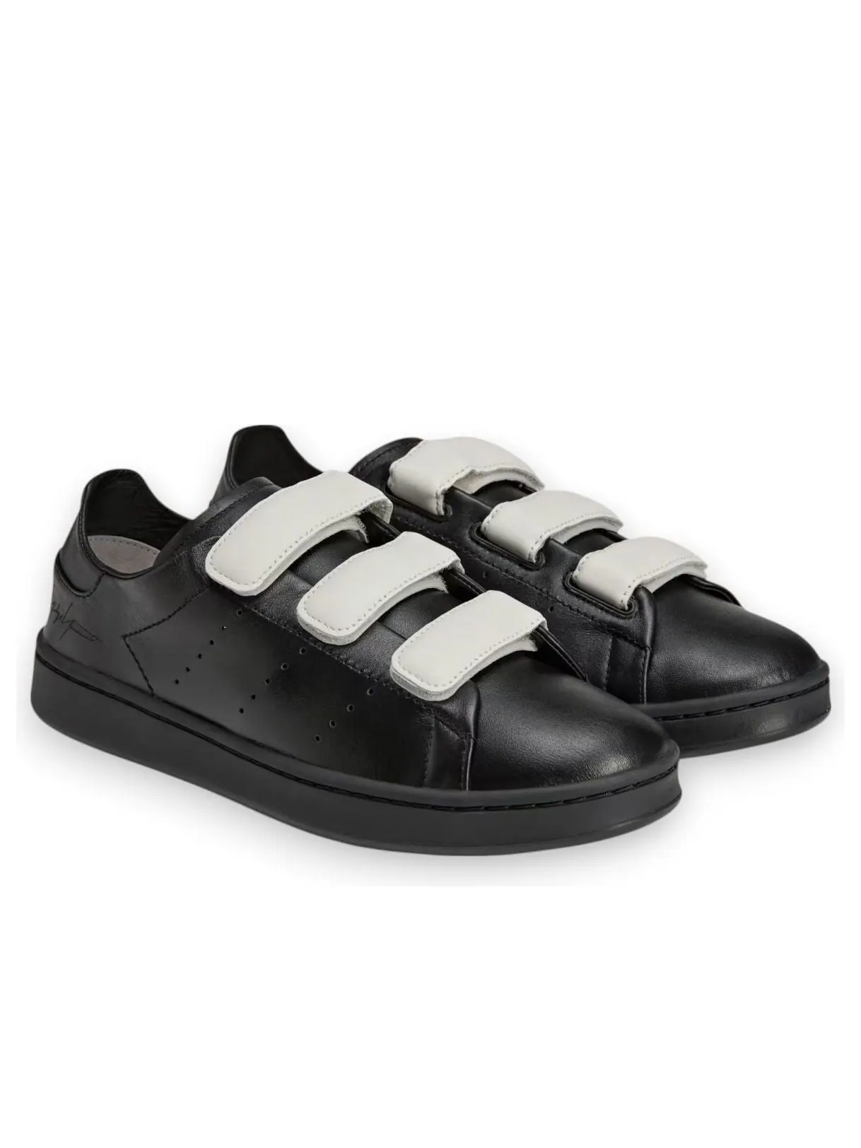 Adidas Y-3 Stan Smith Velcro 'Black Orbit Grey' — изображение 2 из 5, черный/серый
