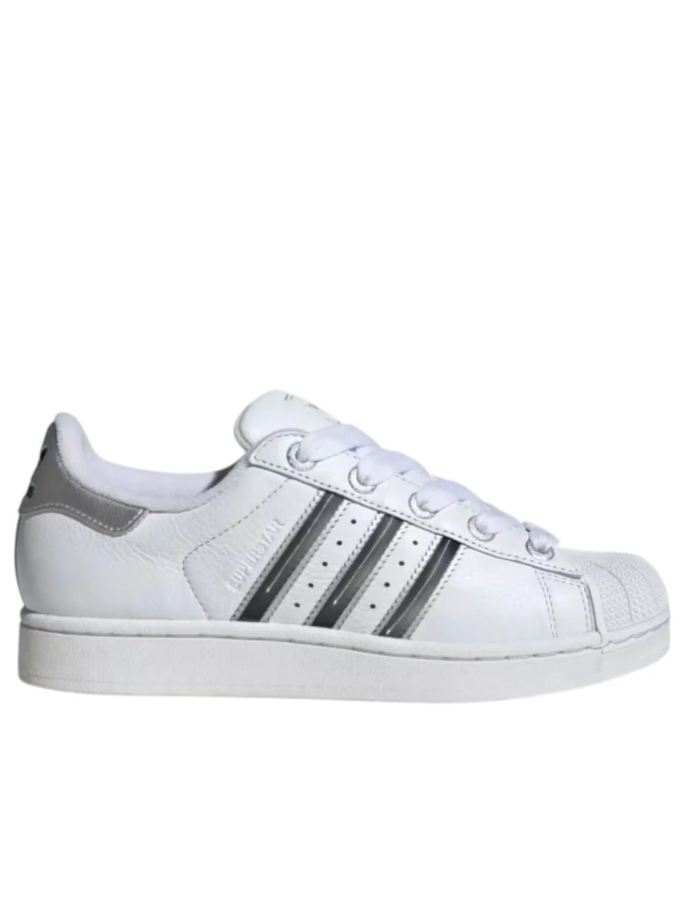 (WMNS) Adidas Superstar II 'Cloud White Matte Silver' — изображение 5 из 5, белый/серебристый/черный