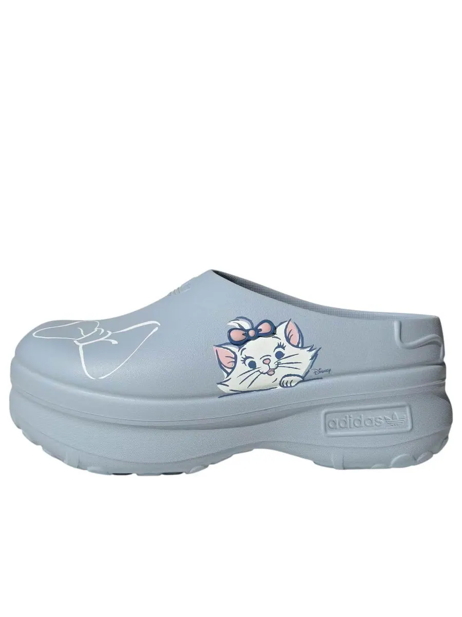 Сандалии (WMNS) adidas x Disneys The Aristocats adiFOM Stan Smith Mule 'Focus Blue' — изображение 1 из 6, синий