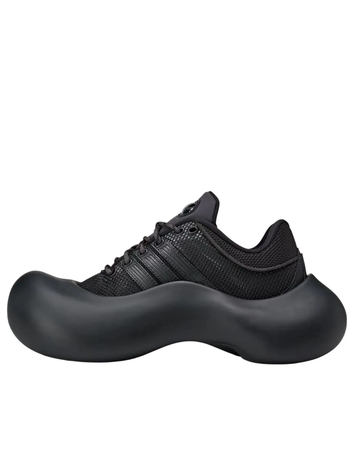 (WMNS) Adidas x Avavav Megaride Moonrubber 'Black' — изображение 1 из 5, черный/черный/серый