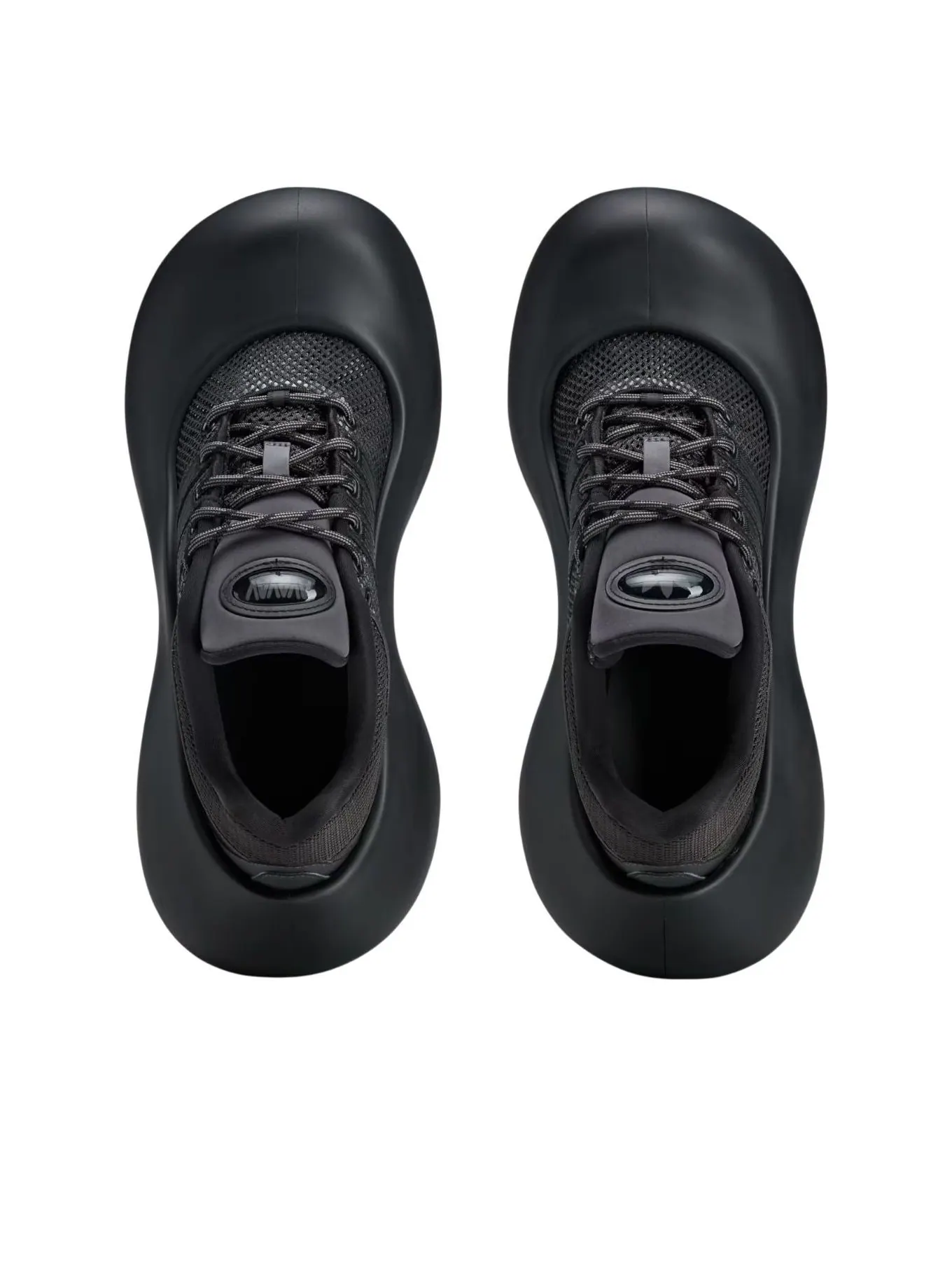 (WMNS) Adidas x Avavav Megaride Moonrubber 'Black' — изображение 2 из 5, черный/черный/серый
