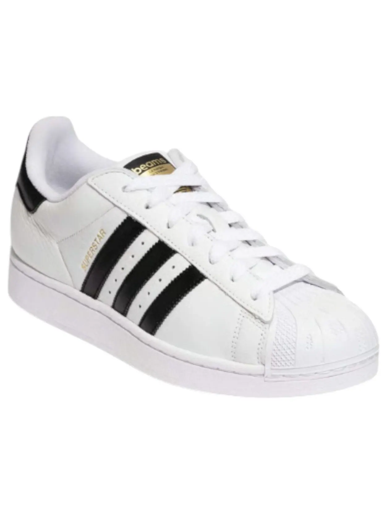Adidas x BEAMS Originals Superstar 'White Core Black-Gold' — изображение 3 из 5, белый/черный-золотистый