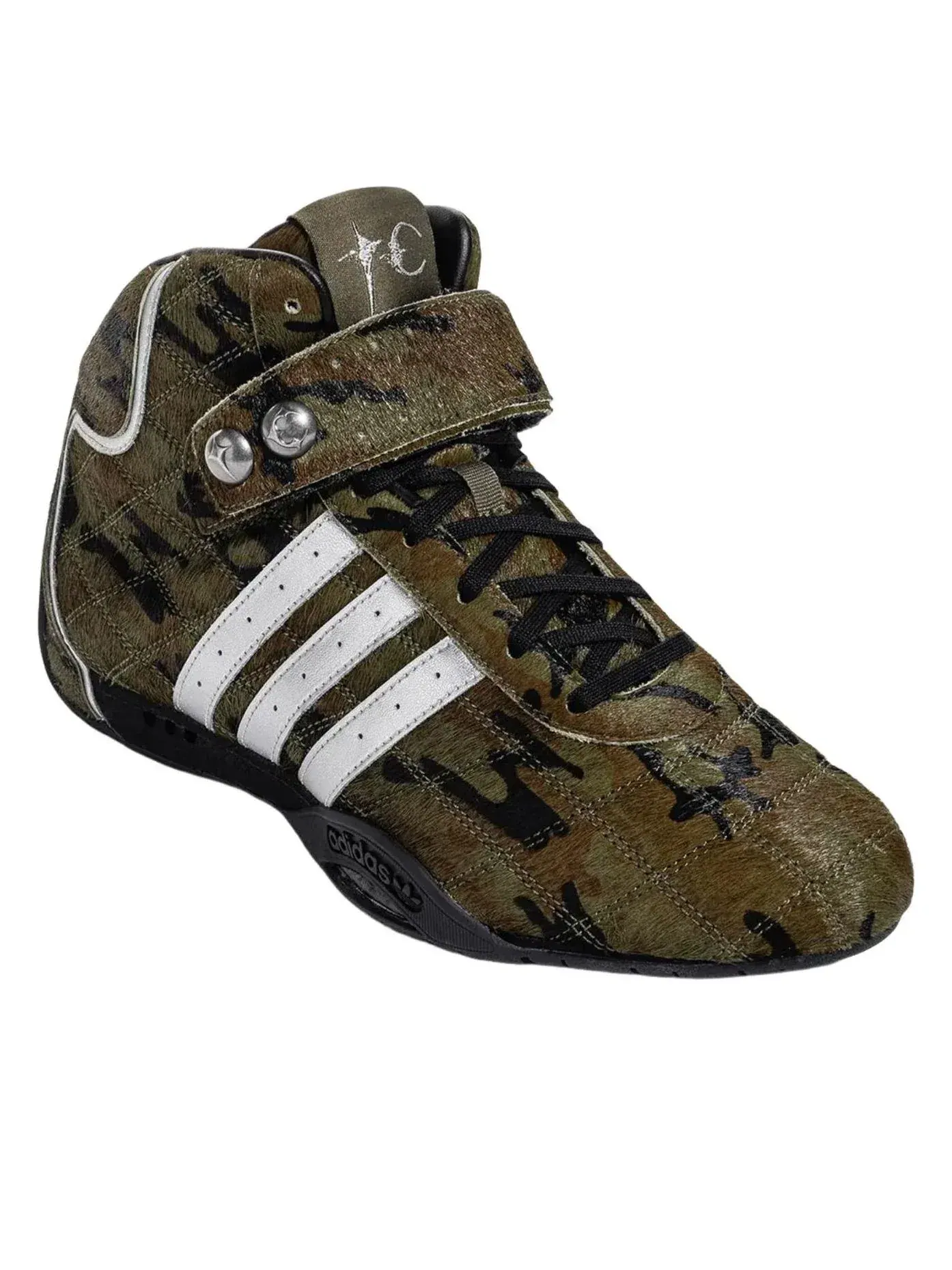 Кроссовки Adidas x Thug Club Adiracer High 'Camo' — изображение 2 из 6, зеленый