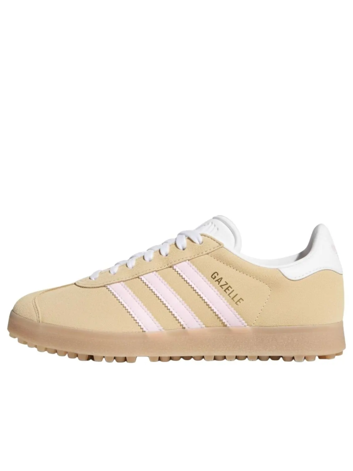 (WMNS) Adidas Gazelle Spikeless Golf 'Ice Tangerine Clear Pink' — изображение 1 из 2, прозрачный розовый/белый