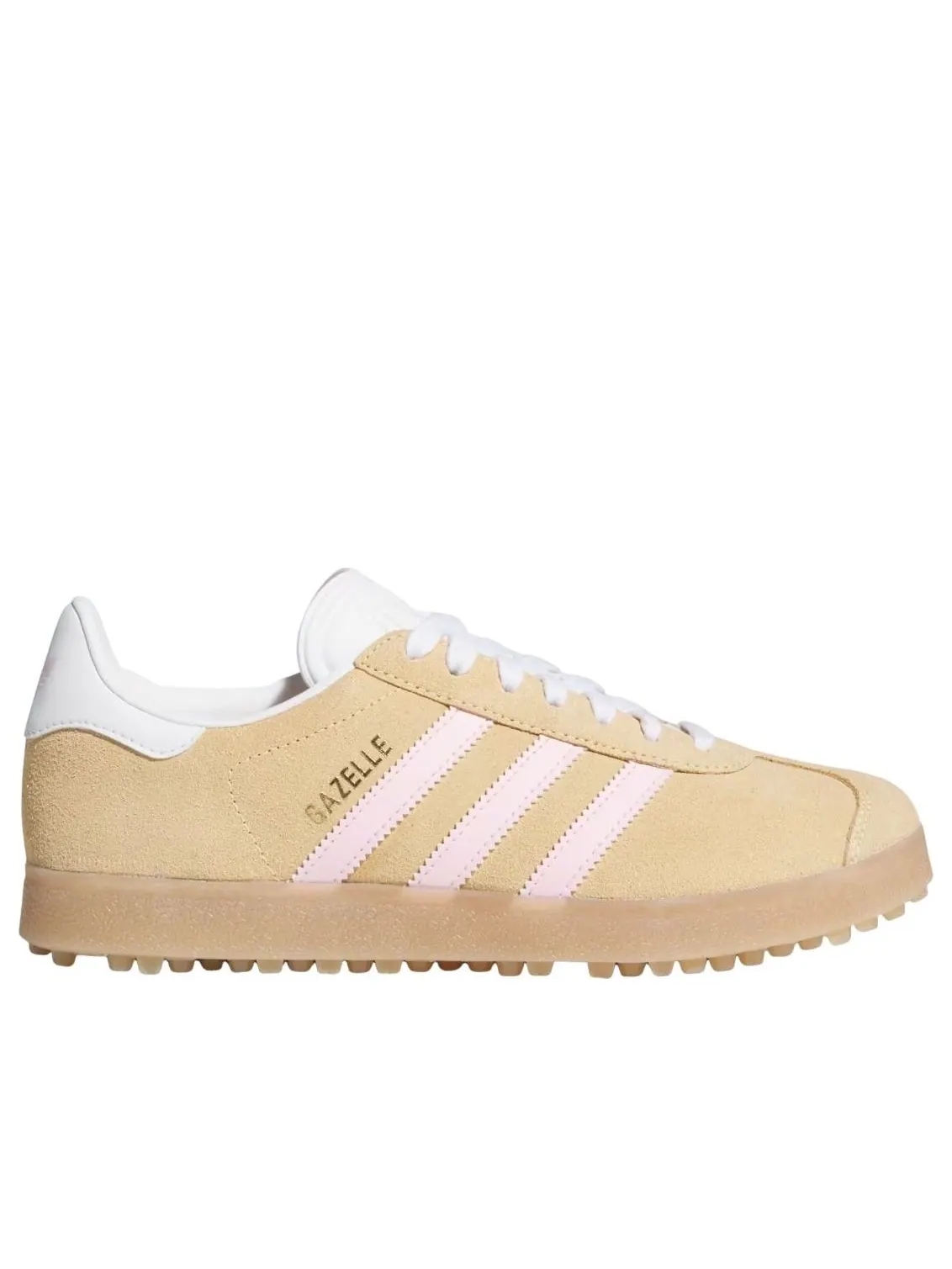 (WMNS) Adidas Gazelle Spikeless Golf 'Ice Tangerine Clear Pink' — изображение 2 из 2, прозрачный розовый/белый