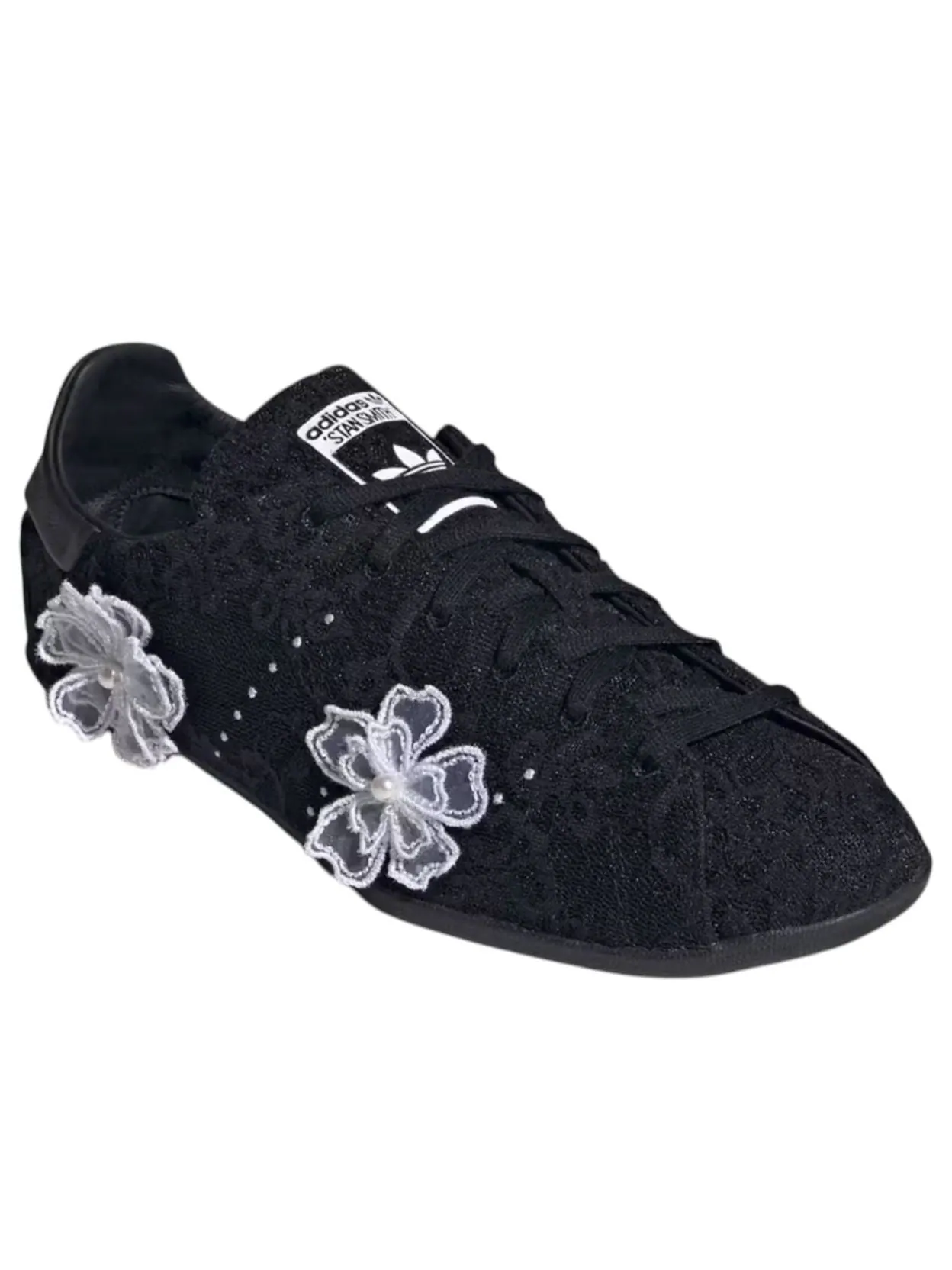 Кроссовки (WMNS) adidas x atmos pink Stan Smith Lo Pro 'Core Black' — изображение 3 из 6, черный